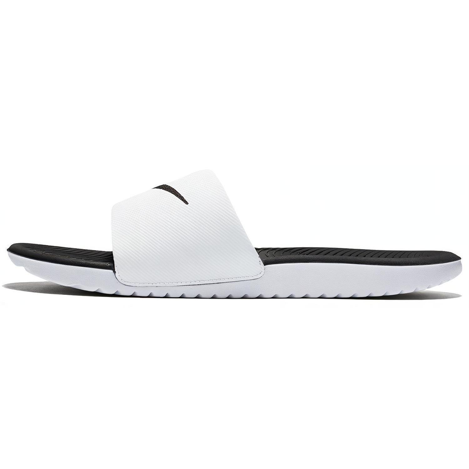 Nike Kawa Slide White Black Men s 832646-100 EU 41