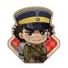 Golden Kamuy Holzclip Sicherheit Saichi Sugimoto Karafuto Edition (mit Pin)