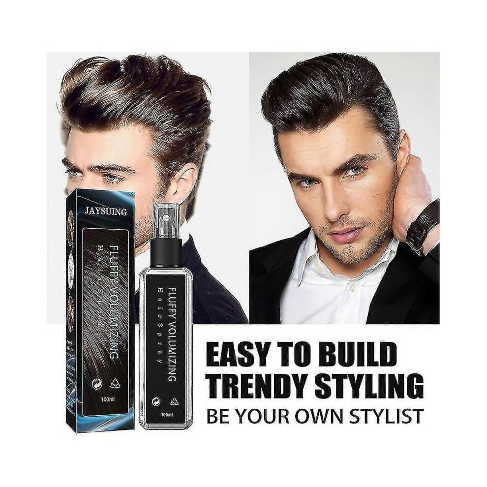 3pcs Fluffy Volumizing Hair Spray, Extra-volume Magic Spray, Long-lasting Bright, Instant Volumizing  for All Hair Types