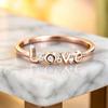 Yan Bai Elegant European-American Style Cubic Zirconia Love Ring - Versatile Women's Fashion Jewelry