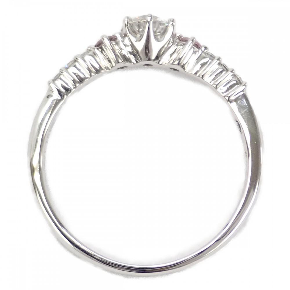 no brand  #12(JP Size) ring Pt1000Platinum Women