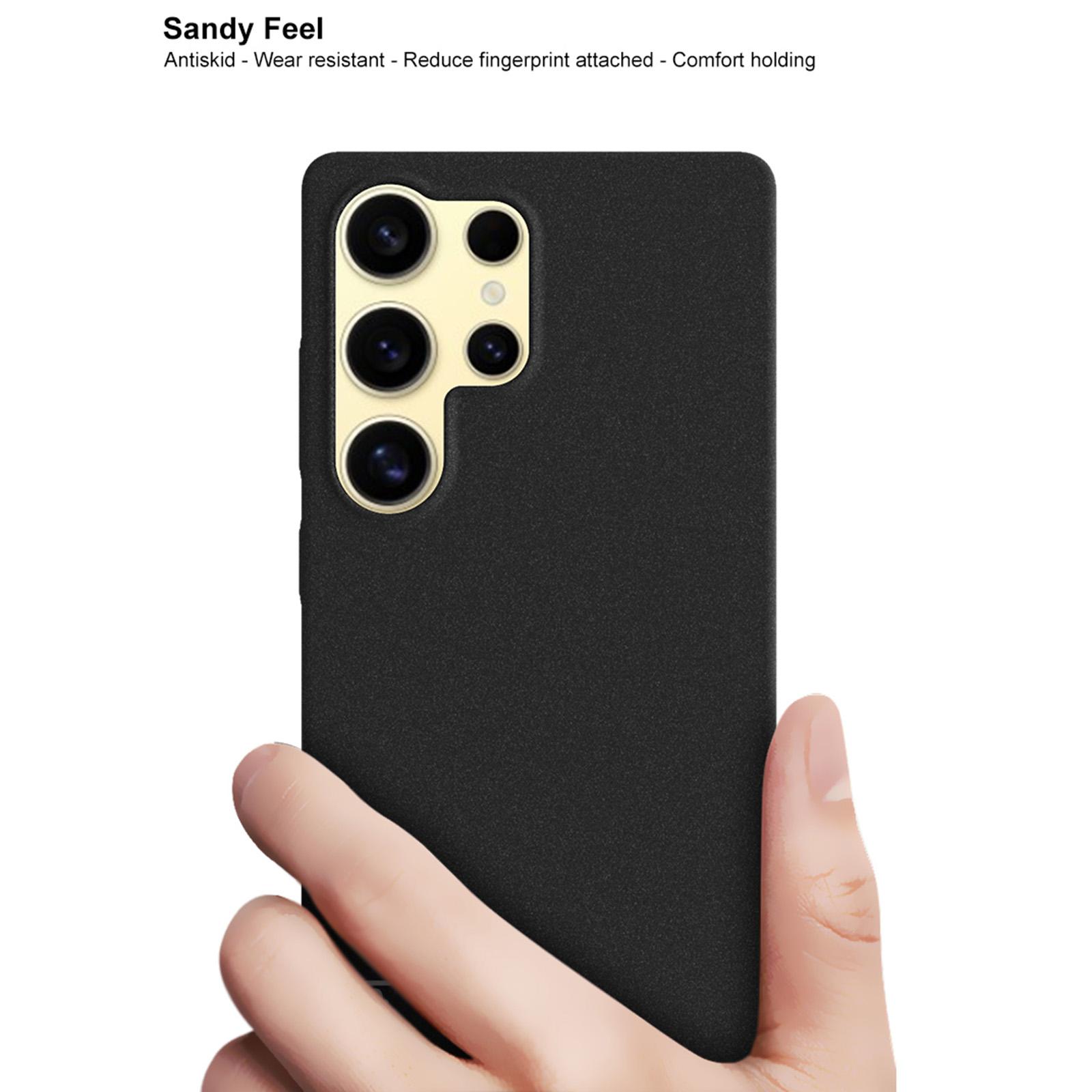 

IMAK For Samsung Galaxy S25 Ultra Cowboy Hard Case PC Phone Back Cover Matte Black
