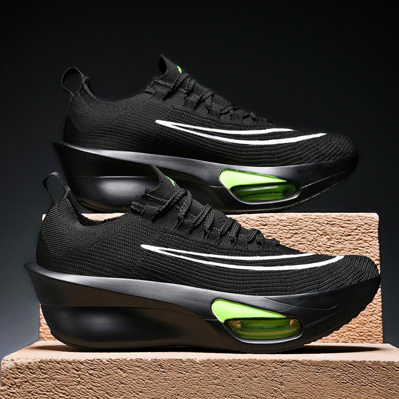Jogging Shoes Running Shoes Athletic Ventilated Marathon Man Antislip Sneaker Board Carbon Light Women'S Cushioned Air