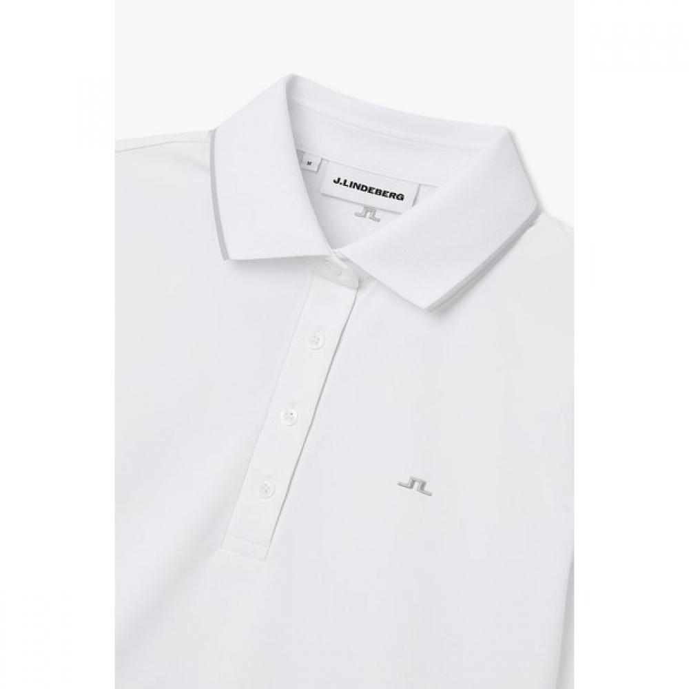 J.lindeberg Women S Long Sleeve Polo Emma Cool Sleeve 1546126922 