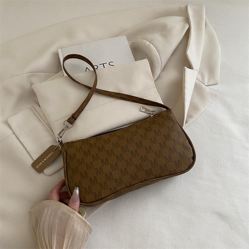 Bag Women's Bag 2025 Autumn New European and American Retro Armpit Bag Fashionable Versatile Shoulder Bag Small Square Bag