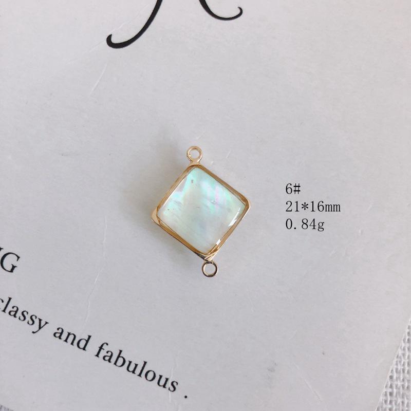 Fantasy Translucent Shell Star Geometric Belt Earrings & Necklace Material