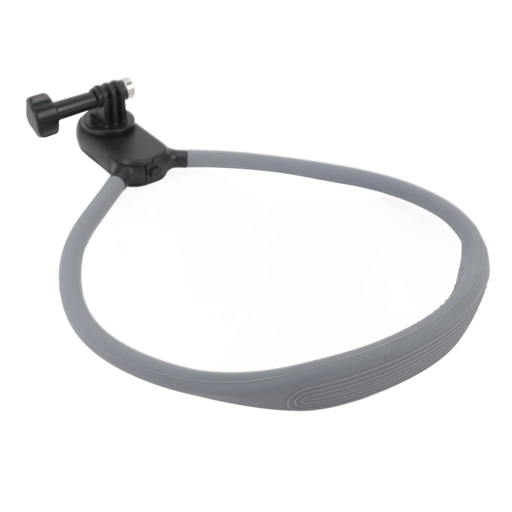 Action Kamera Halsbandhalterung mit Drei-Krallen-Adapterbasis Silikon POV-Ansicht Halsbandhalter für Action 5