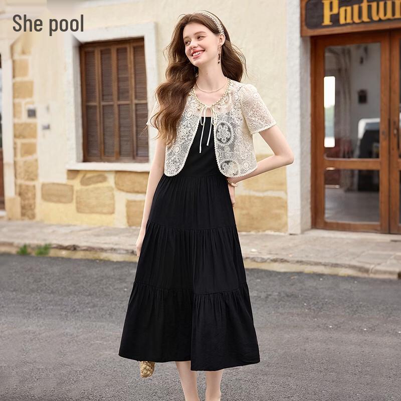 Tachi Women s Elegant Lace Two-Piece Set L