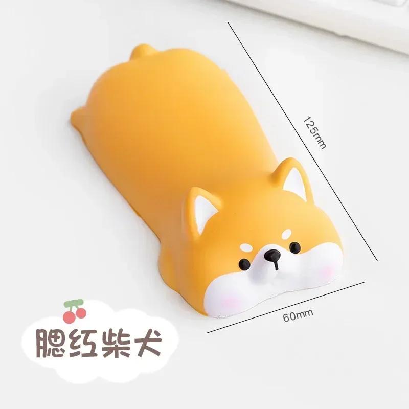 Sevimli Bilek Desteği Desteği Fare Dekompresyon Fareleri Pedi Bilek Pedleri Masa Ergonomik Kawaii Ofis Malzemeleri Yavaş Yükselen Oyuncak
