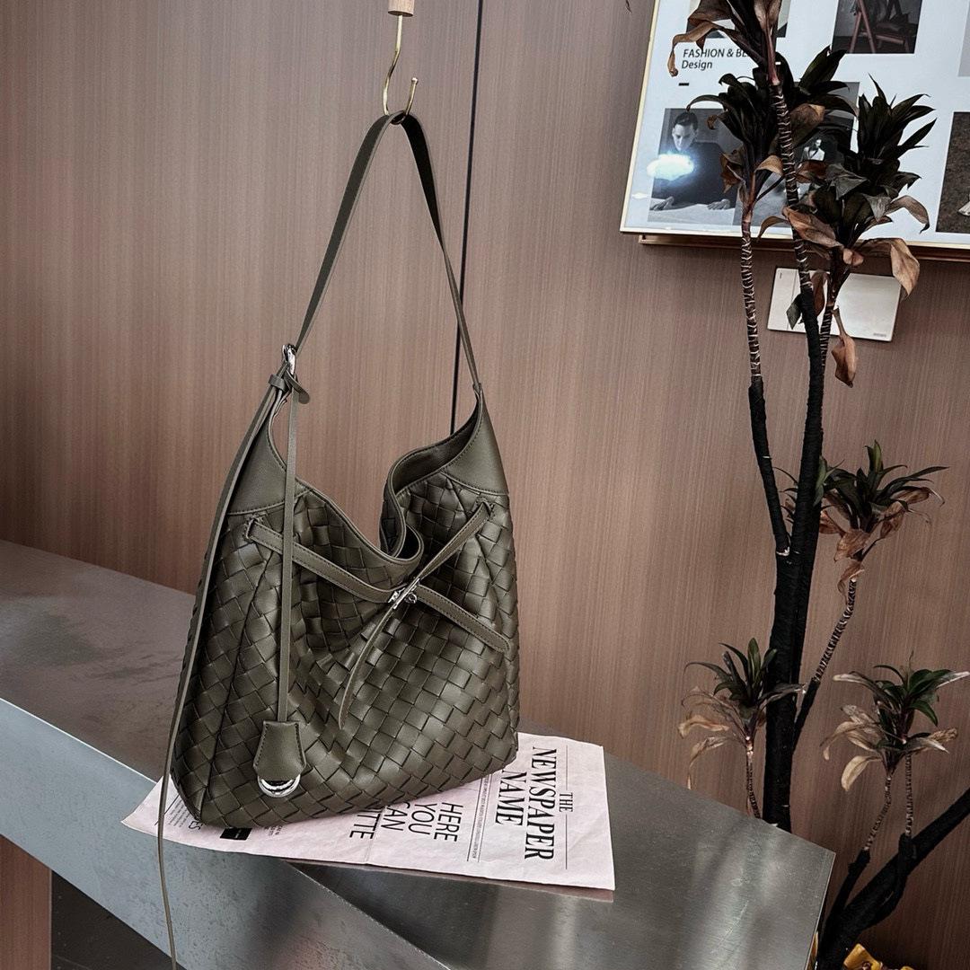 

Женская сумка-тоут из мягкой коровьей кожи, сотканная вручную - уникальный дизайн, сумка через плечо/мессенджер из натуральной кожи 28x10x30 CM