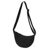Large Capacity Nylon Hobos Bag Solid Color Vintage Style Shoulder Bag Simple Design Cotton Filled Crossbody Bag Daily Use
