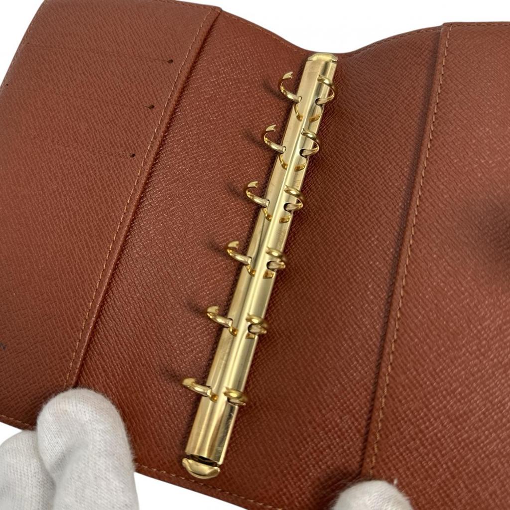 Louis Vuitton Обложка для блокнота Monogram Agenda PM Канва Monogram Коричневый R20005 Б/У