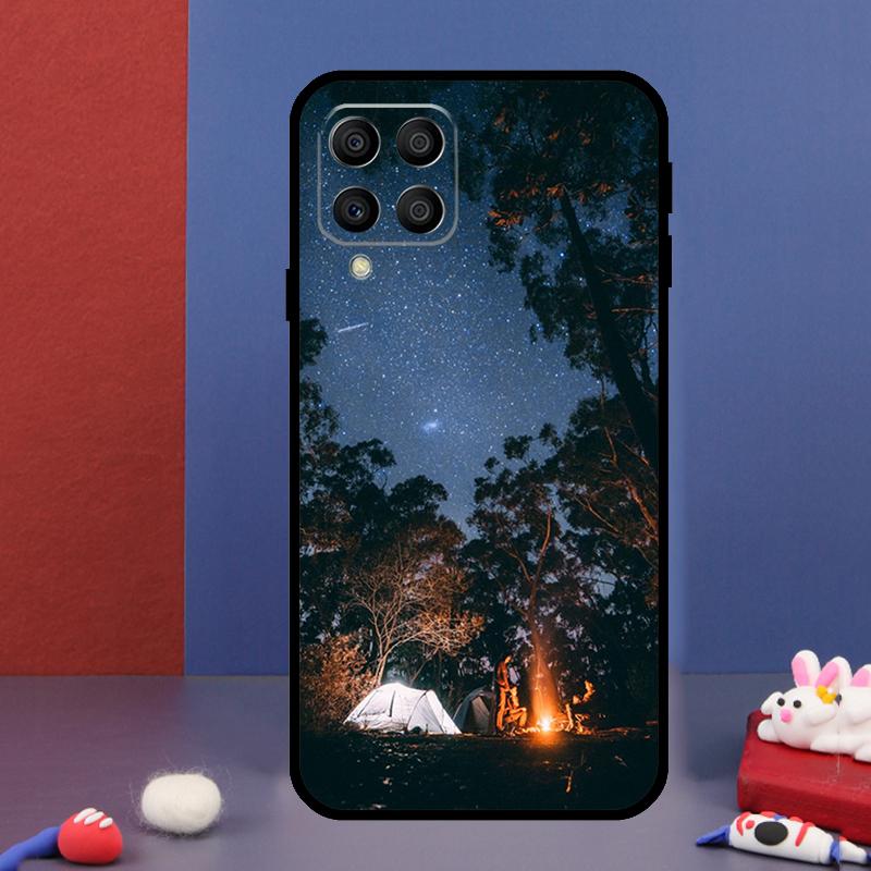 Camping Nature Mountain For Samsung Galaxy M31 M51 M33 M13 M23 M53 M15 M55 M14 M34 M54 M20 M30s M32 M52 Phone Case