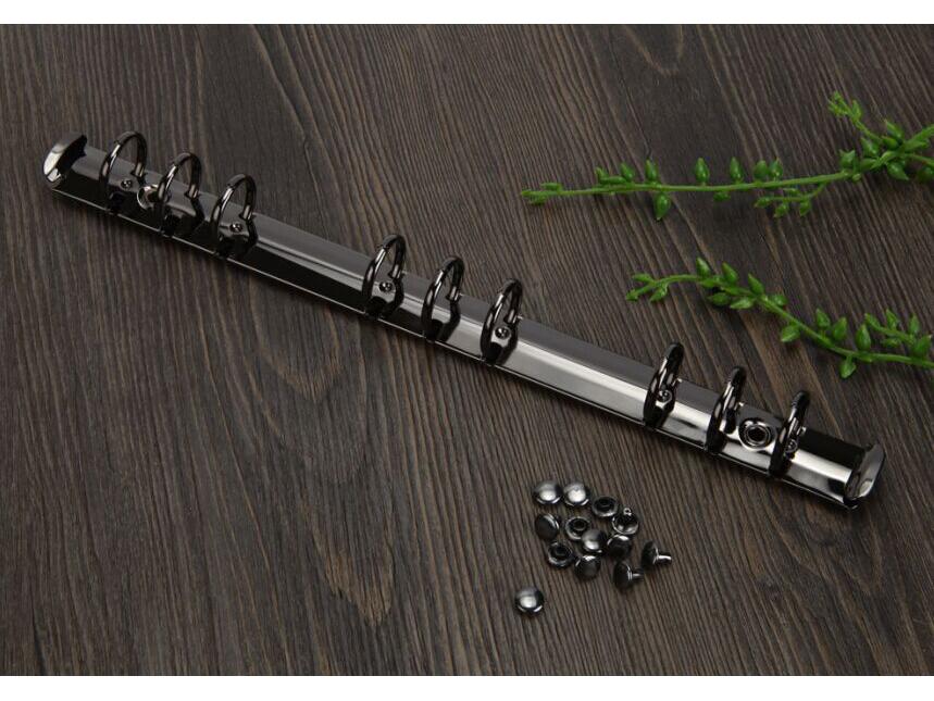 Loose Leaf Binder: A4, A5, A6, A7, B5 Metal Notebook Clips