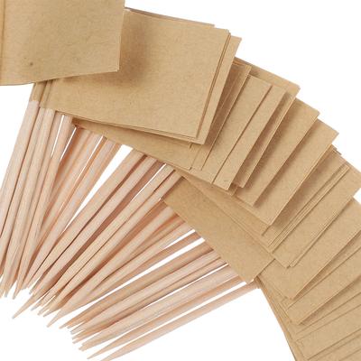 200pcs Toothpick Flags Mini Cupcake Flags Cheese Decorative Flag For Appetizers Buffet Cupcake Food Fruit Party Decorations