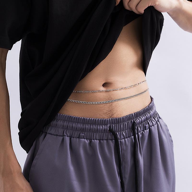 Europe and the United States New Men's Waist Chain Simple Joker - Main Image
