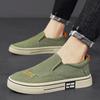 Classic Canvas Shoes Men Fashion Flat Sneakers Male Casual Men's Shoes Slip On Loafers Men Vulcanized Shoes For Men