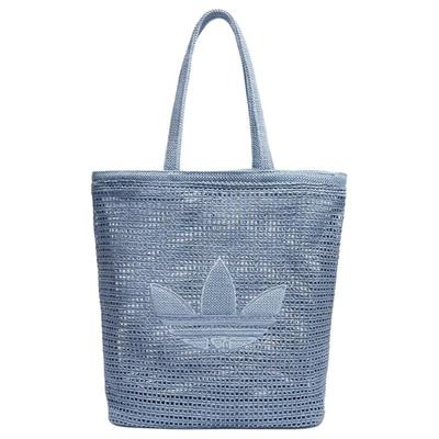 Originals Recycelte Polyester Tragetasche, Einkaufstasche, Schultertasche Damen Blau Adidas KW2006