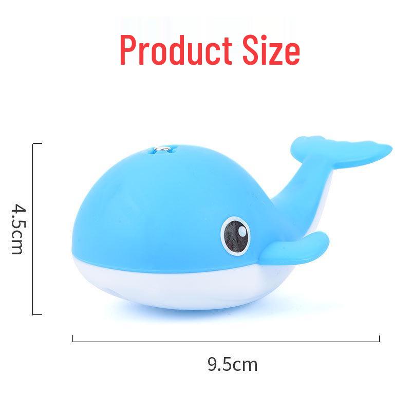 Magnetic Light-up Fishing Float & Bath Toy Set - Dolphin, Shark, Fish, Whale