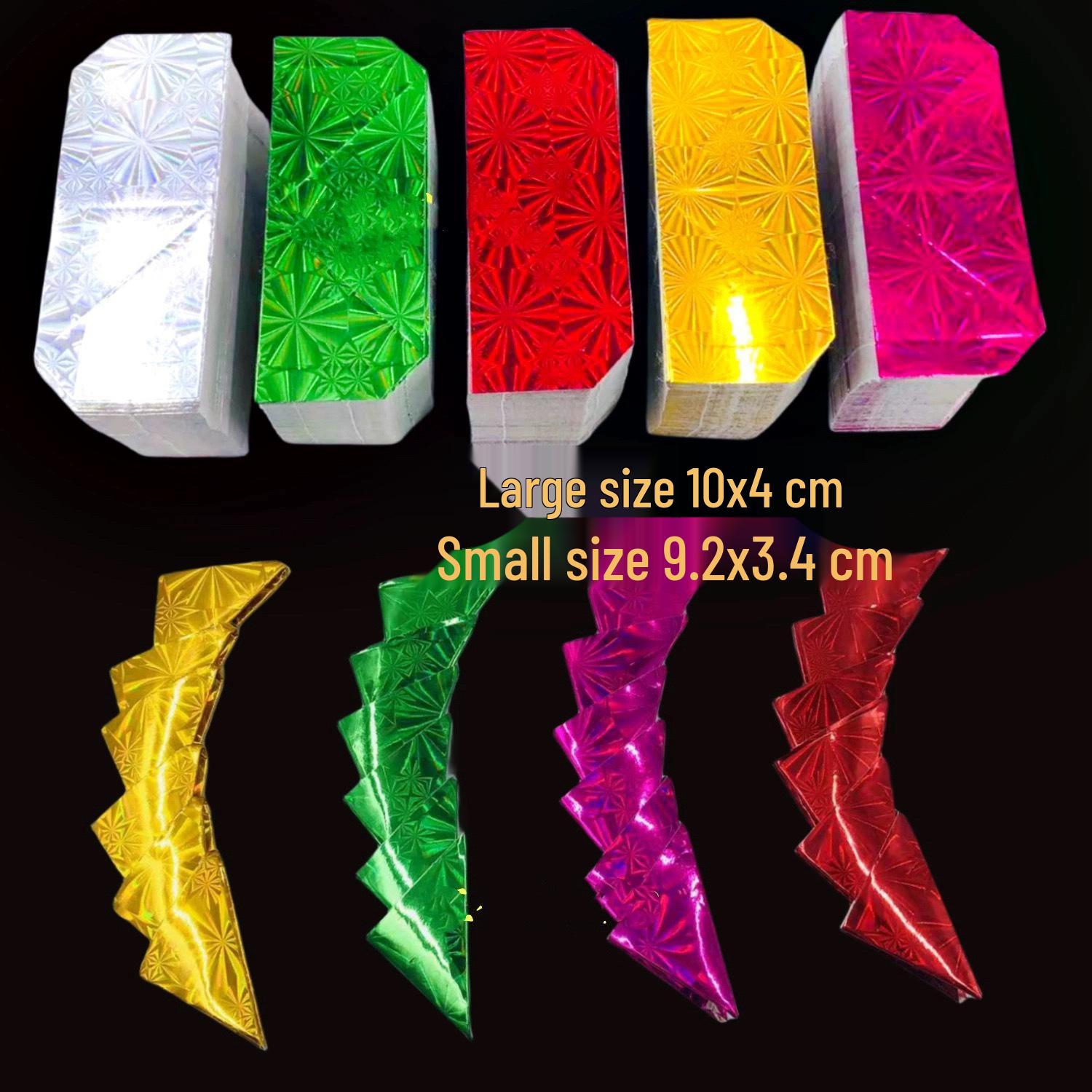 Chaozhou Mid-Autumn Moon Festival Gold Paper Foldable Flower Basket Pagoda