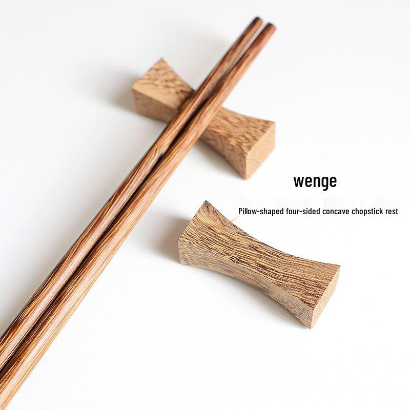 

Деревянные подставки для палочек и ложек в форме подушки - Вогнутый дизайн для ресторанов и отелей
