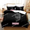 New Personality Technology Anonymous Bedding Set Single Twin Full Queen King Size Bed Set Adult Kid Bedroom Duvetcover Sets