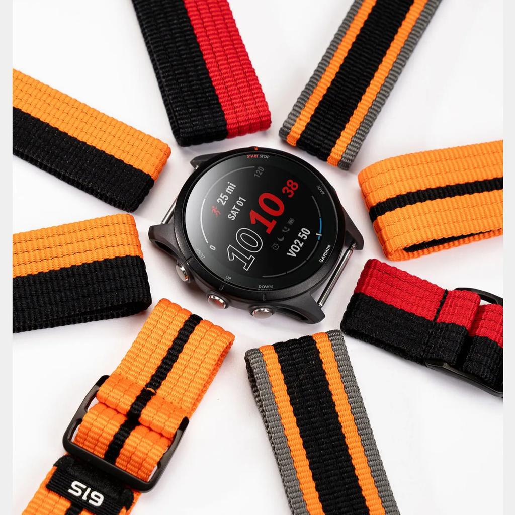 22mm 26mm Sport Nylonarmband für Garmin Fenxi 8 47/51mm Enduro 3 2 Quick Fit Ersatzarmband für Garmin Fenix E/7X/6X/5X Armband