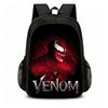 Venom School Double Layered Backpack Fashion Schoolbag Backpack Kids Gift Practical Multifunctional