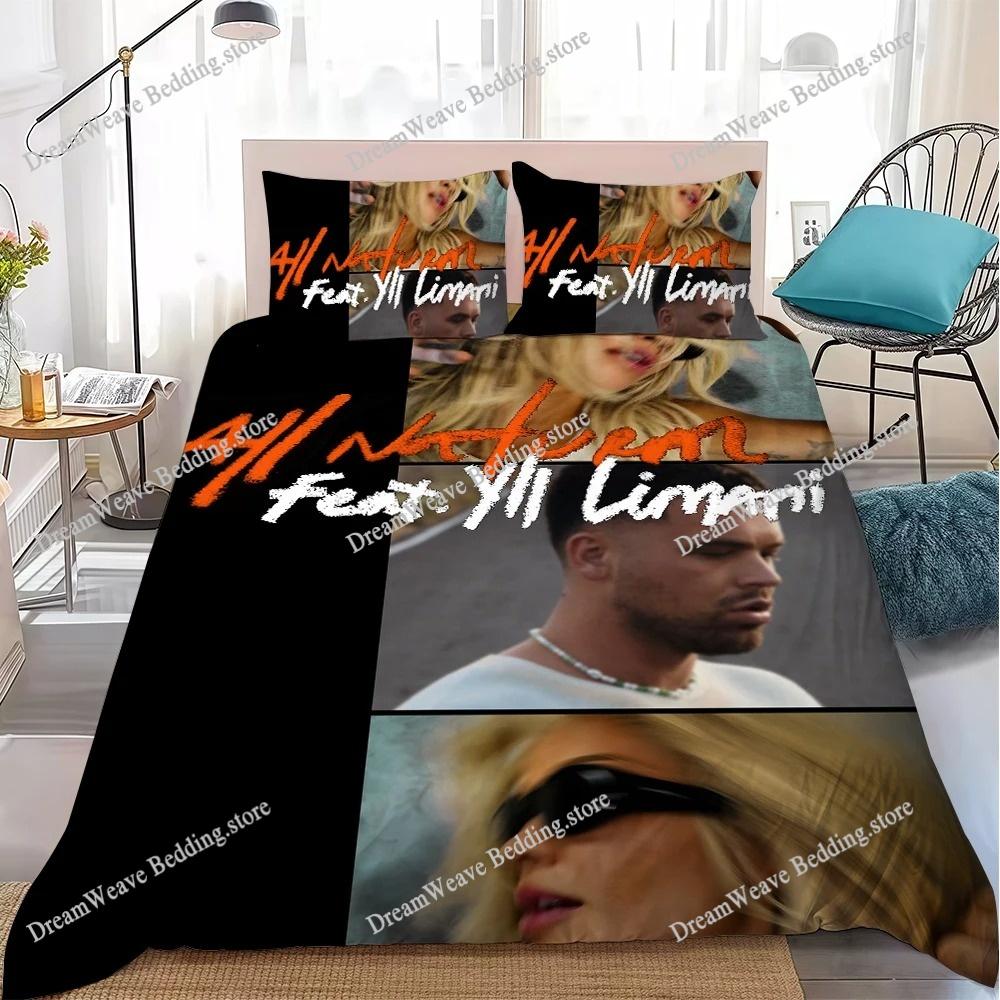 R-Rita Ora Duvet Cover Set Home Style Bedding Soft Laundry Cotton Bed Student Dormitory Gift