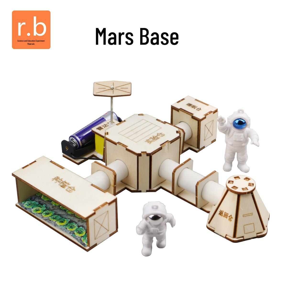 DIY Mars Base Kit: Science & Technology Toy for Kids Medium