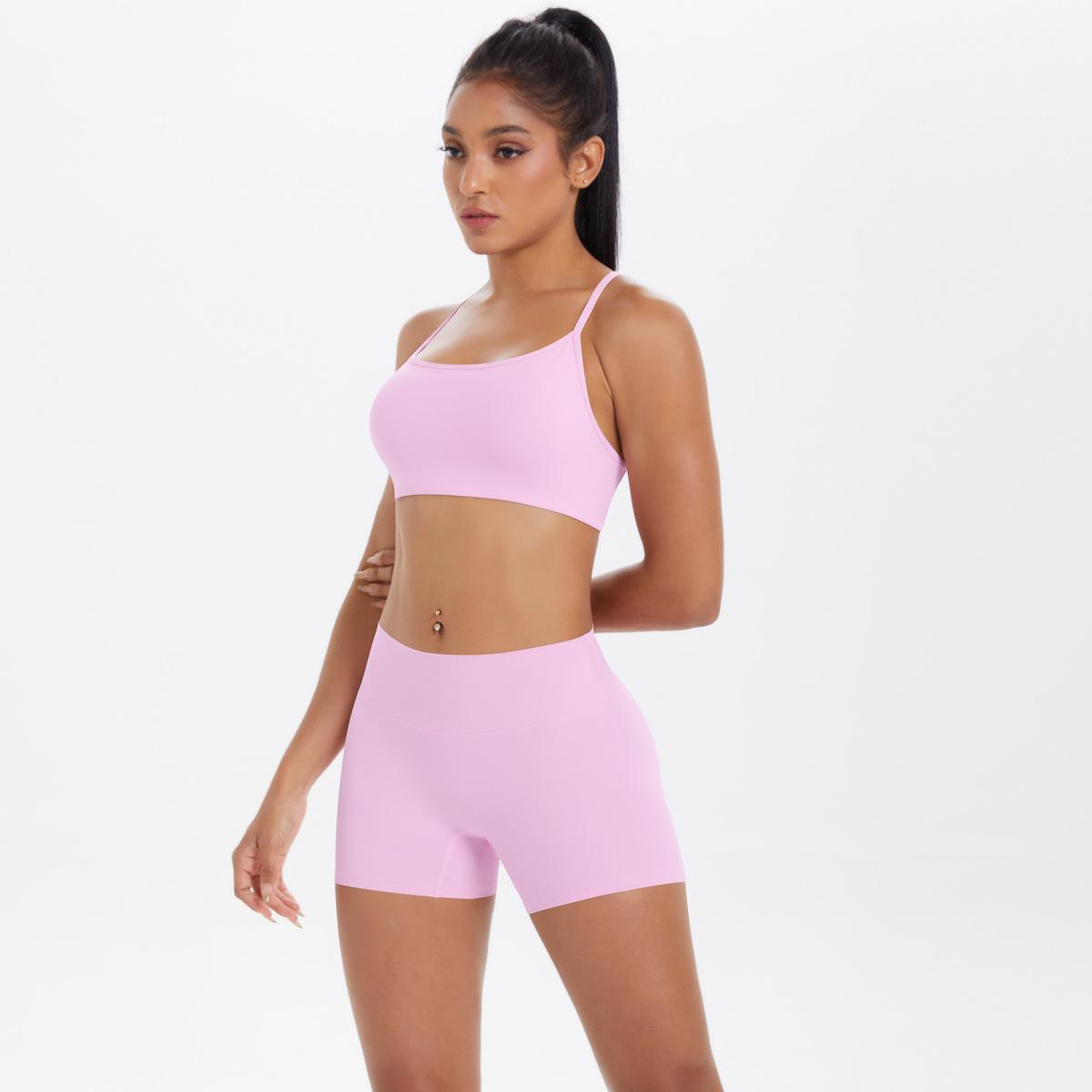 

Новый спортивный костюм для отдыха на природе, вдохновленный облаками, для йоги, быстросохнущие облегающие шорты с перекрестной спинкой и эффектом лифтинга бедер, фитнес-комплект из двух предметов для женщин XL