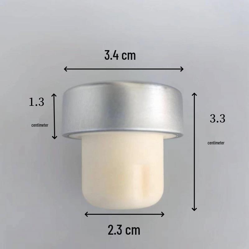 Universal Silicone Wine Bottle Stopper - T-shaped Cap for Red, White, and Champagne Wine.