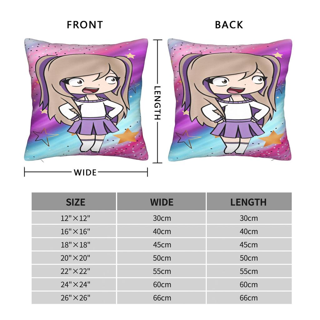 Pillow Case Pastel Banner Group Lyna Vallejos Soft  Pillow Cover For Living Room Bed Chair Cute Funny Pillowcases