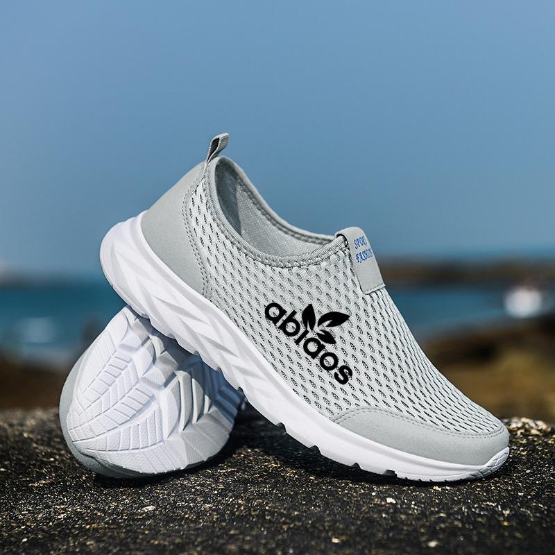 YRZL New Women Sneakers Breathable Mesh Men Casual Shoes Outdoor Non-Slip Big Size Loafers Walking Lightweight Male Tennis Shoes