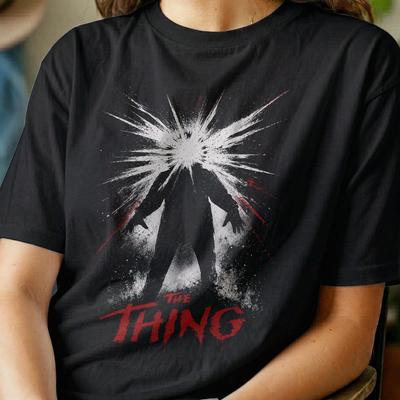 The Thing T-Shirt Horror Movie Retro Fan Vintage Style Unisex Tee