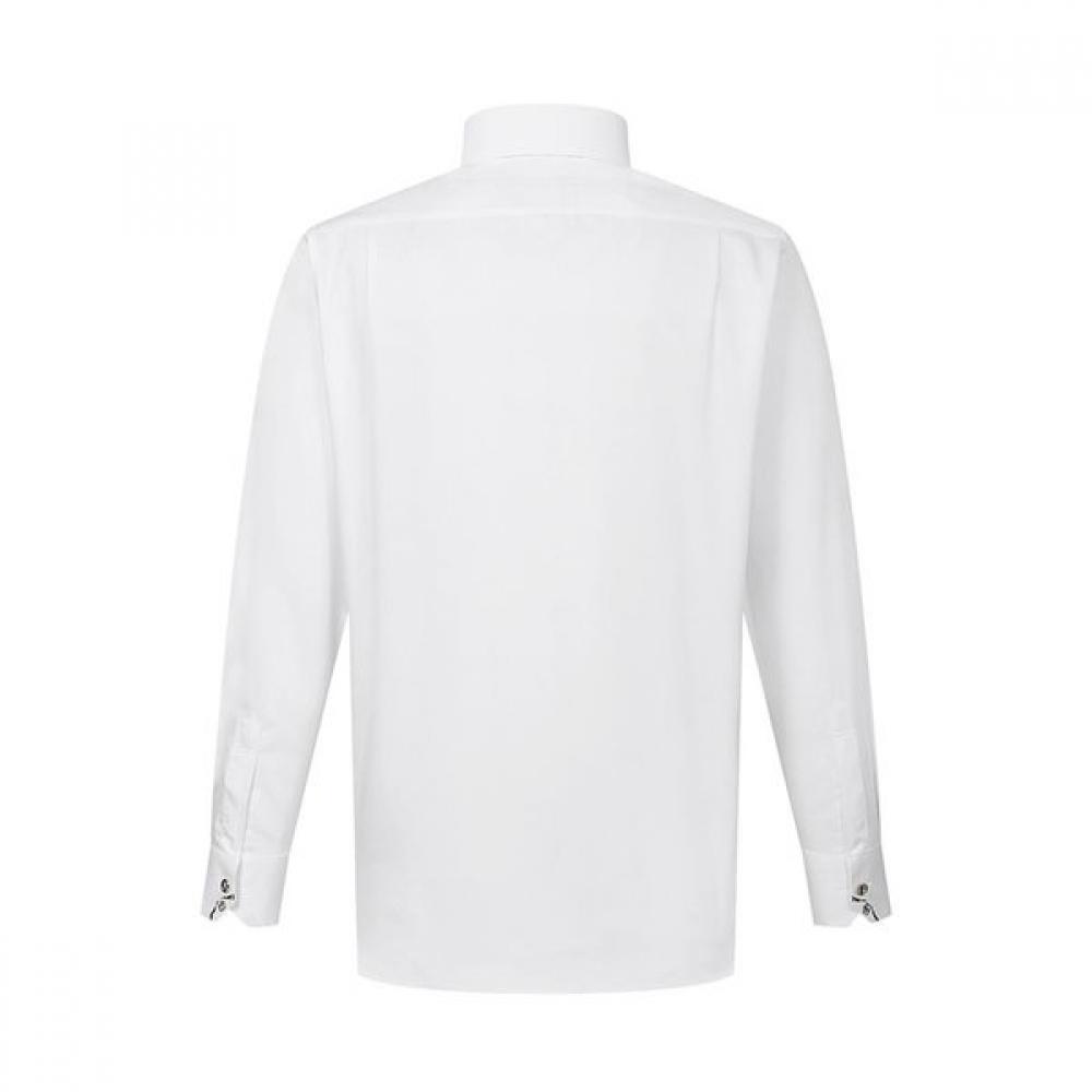 DakS Men S Twill Solid Regular Fit Long Sleeve Shirt dmp1Shdl116a1