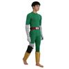 Naruto Rock Lee Cosplay Jumpsuit With Printed Design For Anime Conventions
