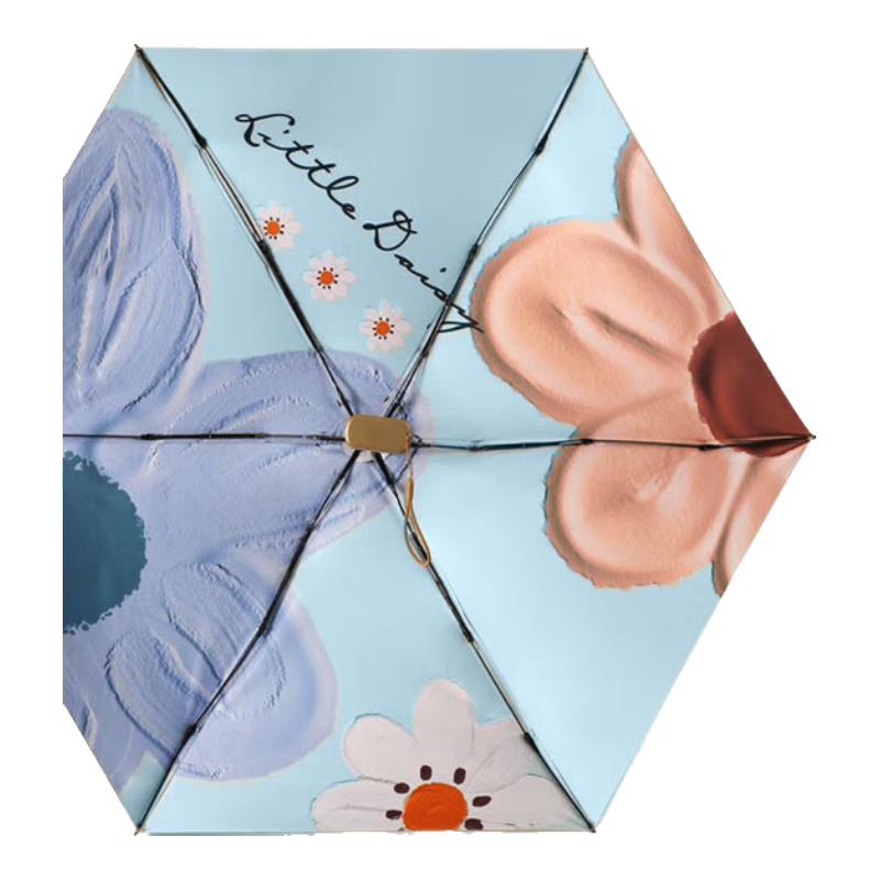 XuQing Compact Six-Fold Titanium Umbrella