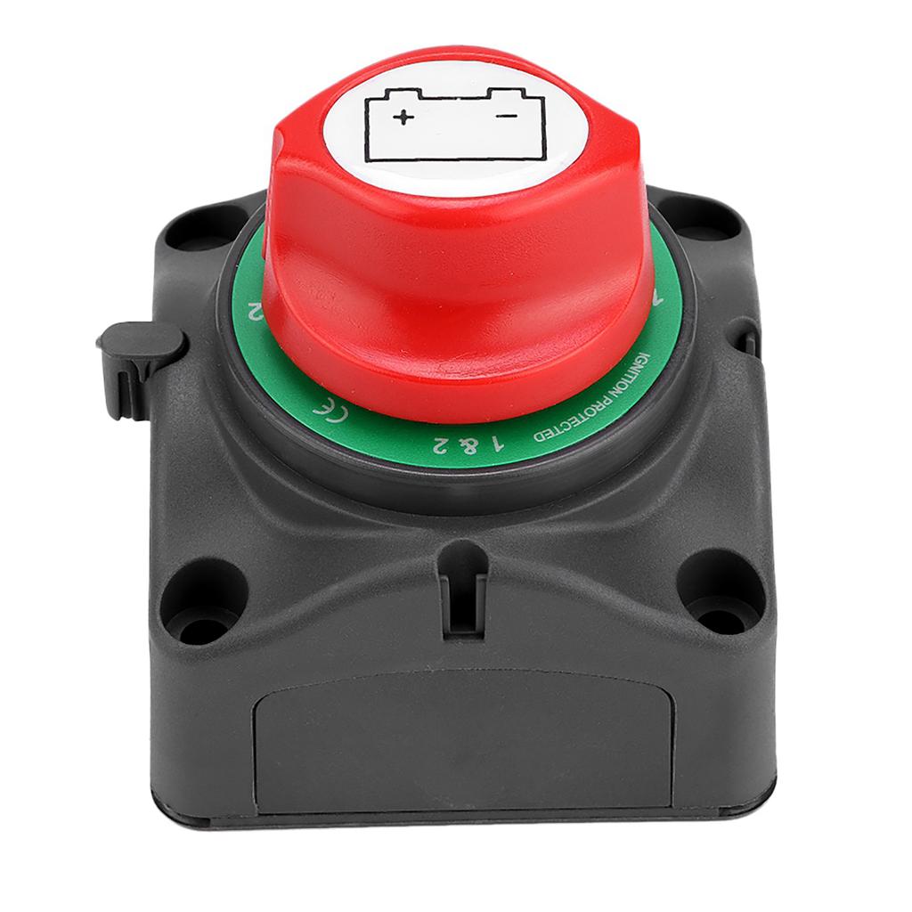 High Current Three Speed Power Off Switch Disconnect Isolator Battery Switch for RV