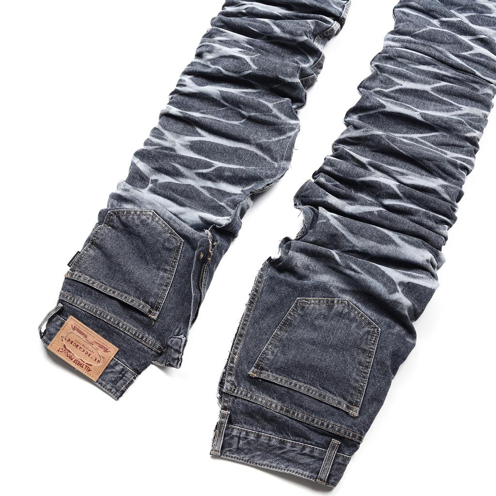 SURGERY Yunseul Long Double Jeans Blue