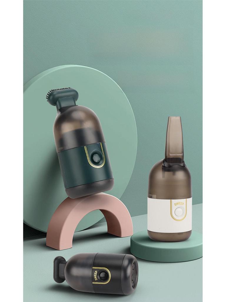 Keledi Wireless High-Power Mini Vacuum Cleaner for Desktop, Office, Home, and Car