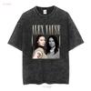 Alex Vause Vintage T shirt SweaT 90s s Laura Prepon Vintange long or short sleeves vintage Washed Casual fashion Stretched