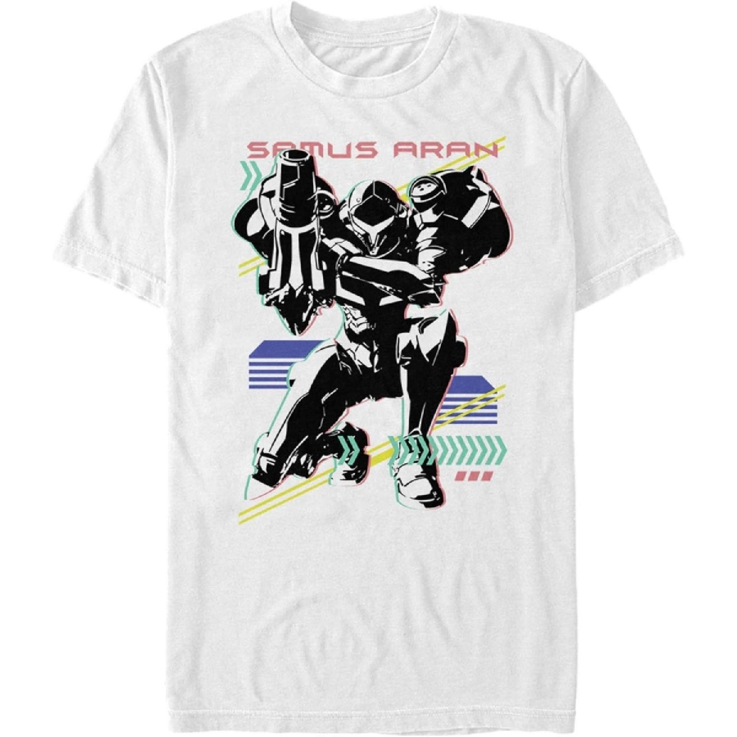 Fifth Sun Men s Nintendo Super Mario Retro Friends T-Shirt XXXXXL белый