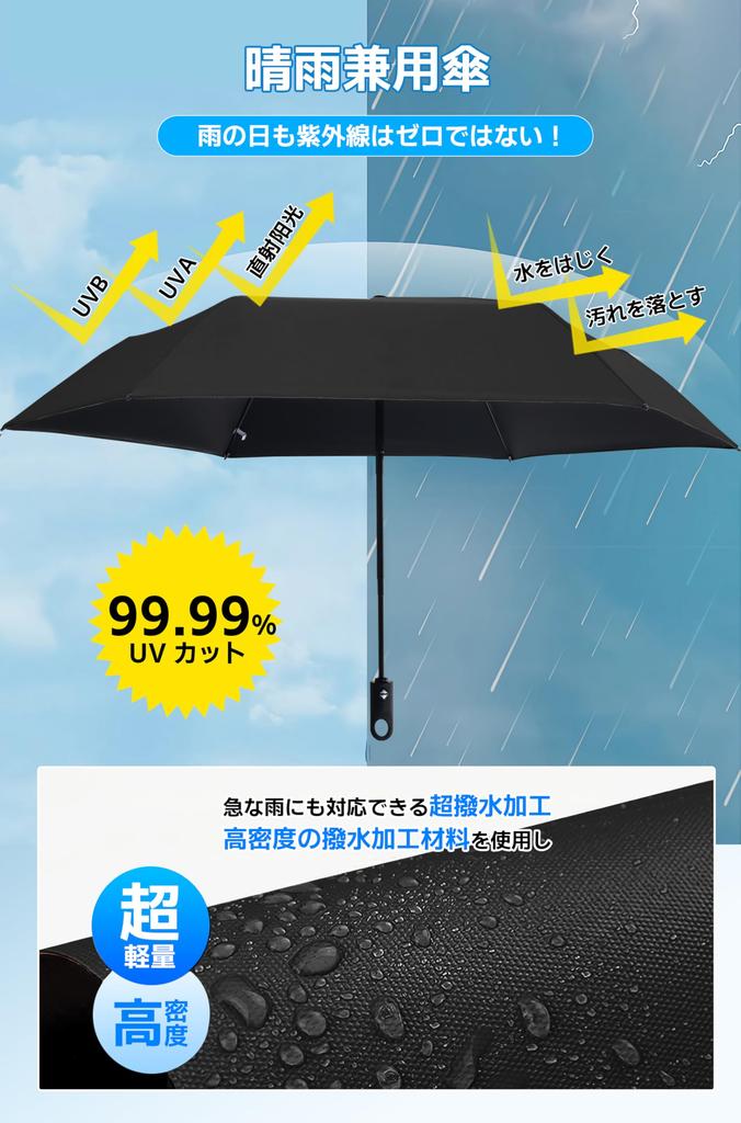 AYO Folding UV Light Heat Folding Umbrella for Sun and Ultra Automatic UV Sun Unisex for Men and Heat Day Gift Parasol, 100% Protection, Blocking,
