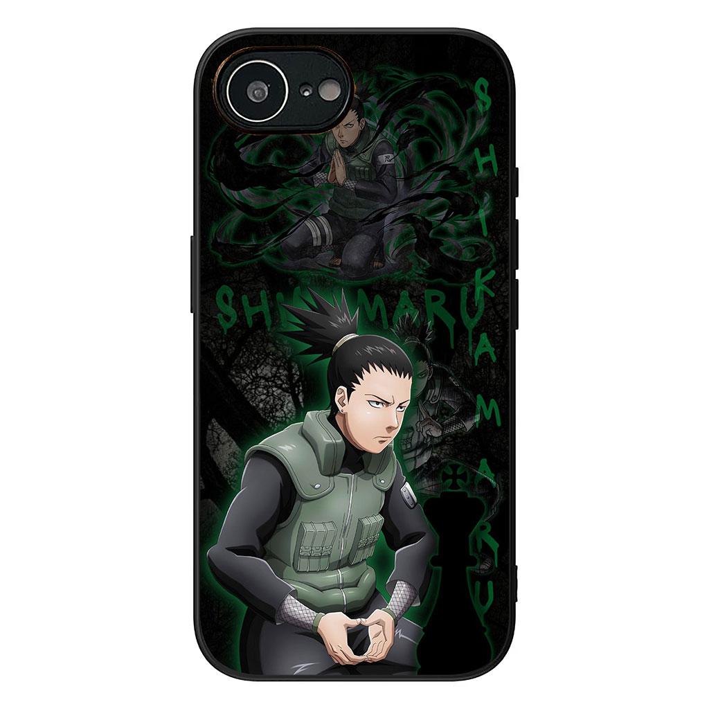 Cover for Apple iPhone 16 15 14 Plus 13 12 Mini 17 Pro Max + ProMax 16E Air 16+ 15+ Phone Case Anime Nara Shikamaru Narutos