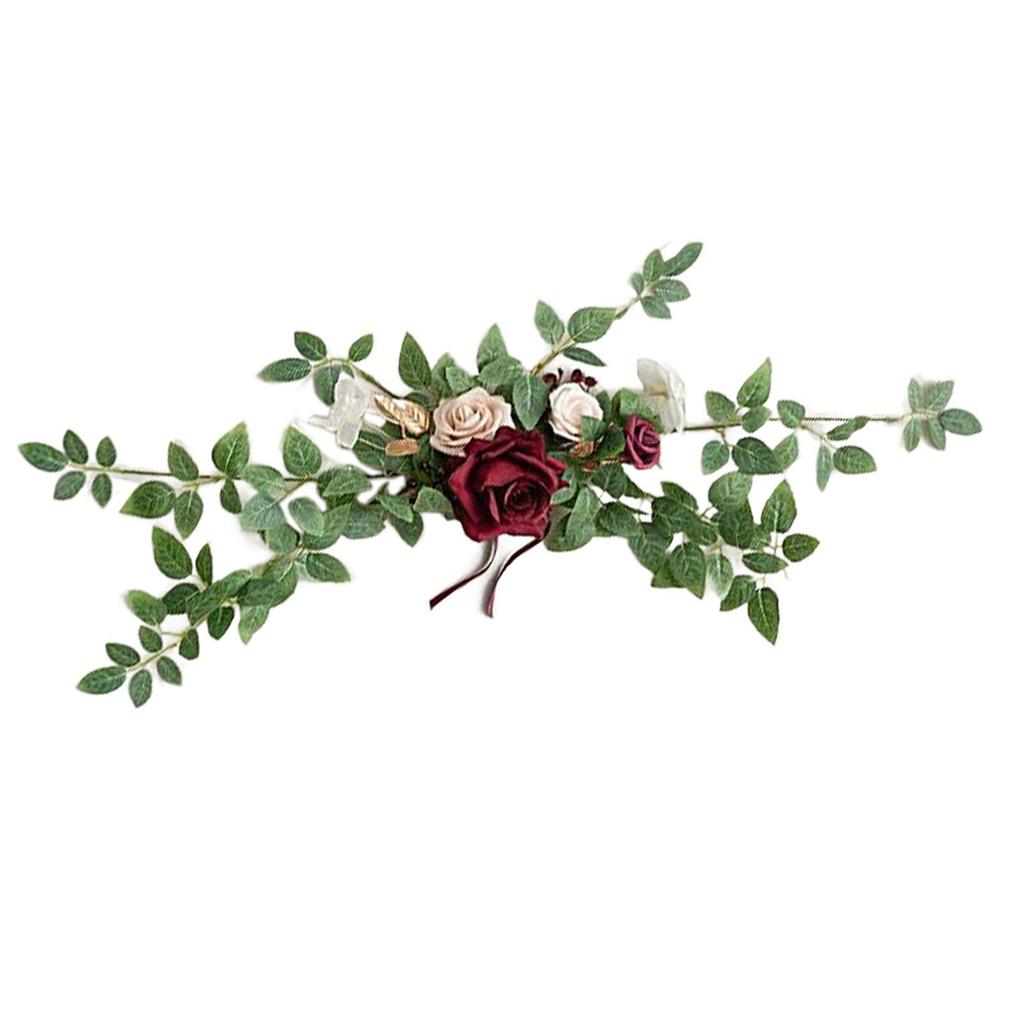 PEW Flowers for Chair Photography Props Decorative Wedding Aisle Decorations for Events Concerts Backdrop Ceremony Engagement