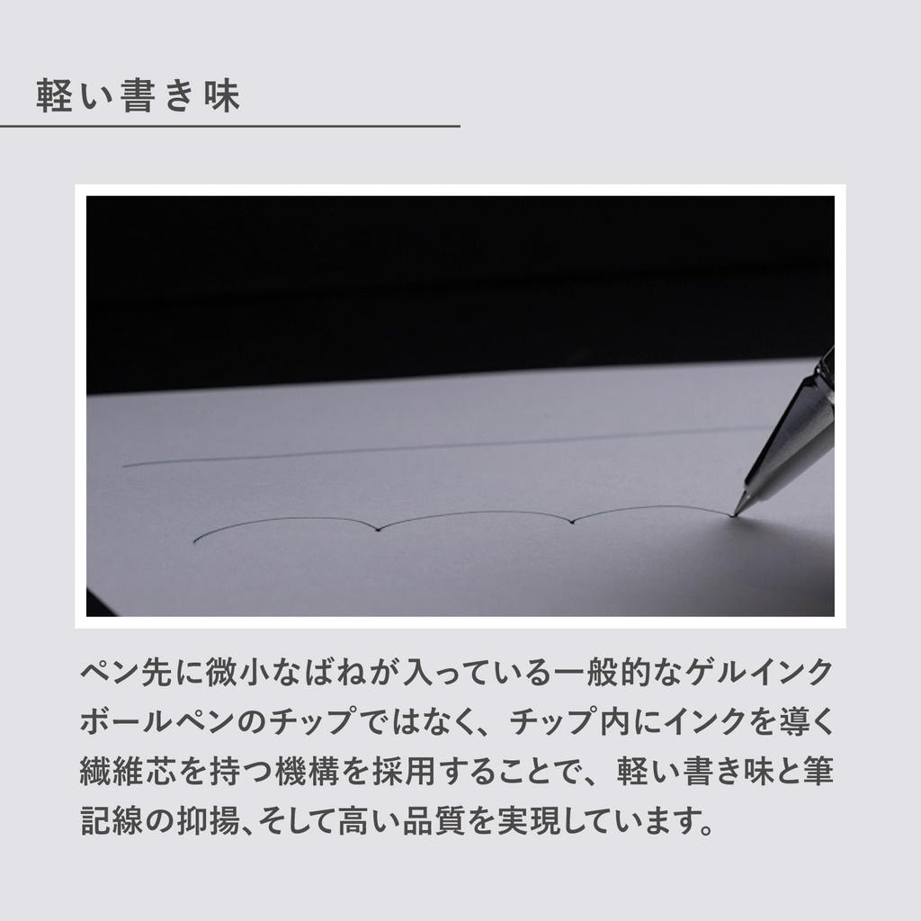KOKUYO WP Series Pen (Rollerball WP-F200, Black)