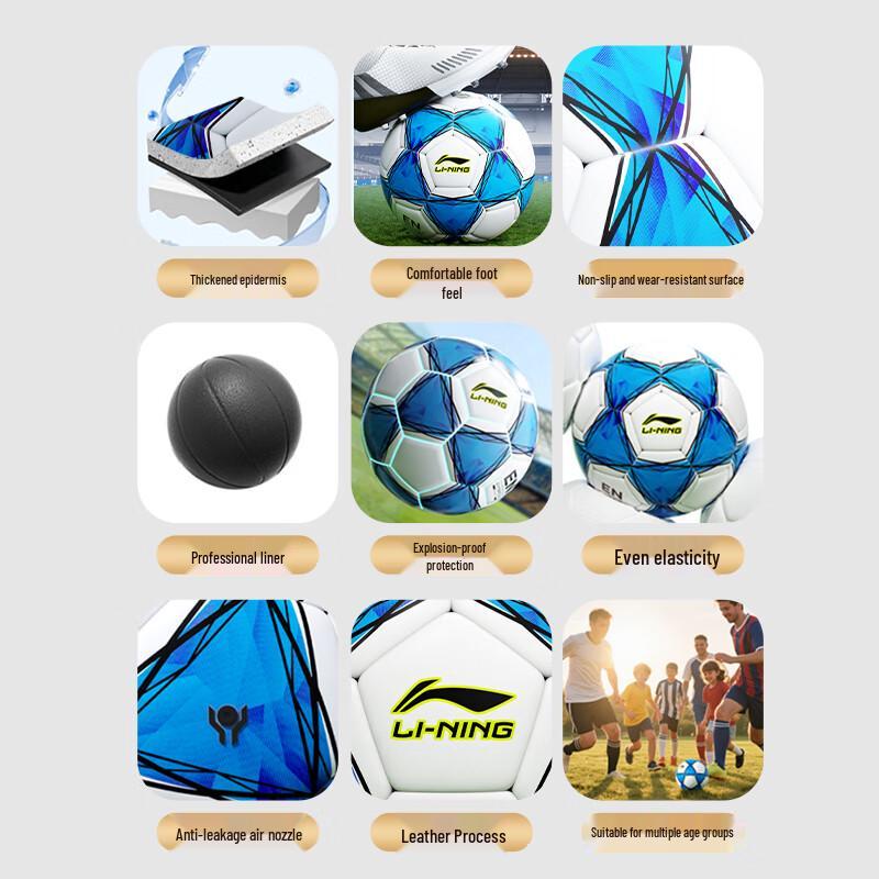 

Li-Ning Size 5 Training & Match Football