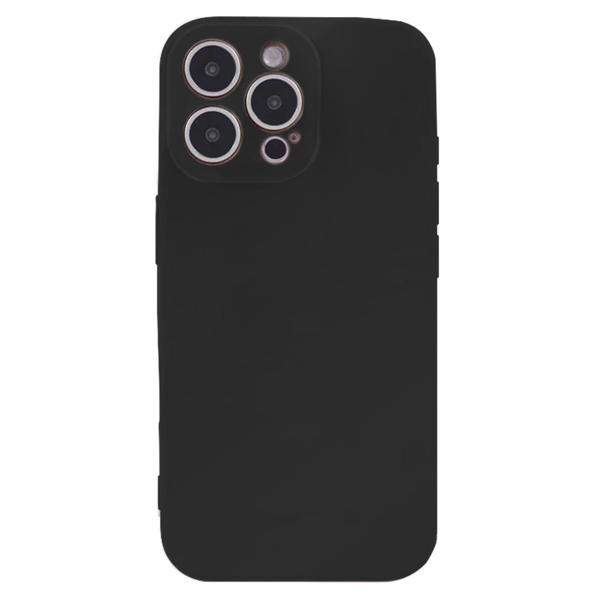 KALEBOL KLB-TPU003 For iPhone 12 Pro Case Anti-Scratch Solid Color TPU Phone Cover F