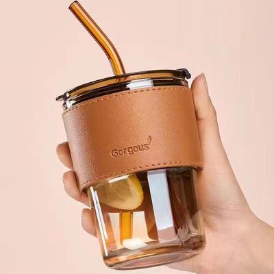 Portable Creative Glass Cup Souvenir – Ideal Summer Giveaway or Coffee Gift
